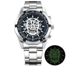 Load image into Gallery viewer, Stainless Steel Skeleton Watch For Men M