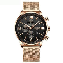 Load image into Gallery viewer, Stitched Steel Chronograph Watch For Men E