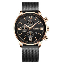 Load image into Gallery viewer, Stitched Steel Chronograph Watch For Men