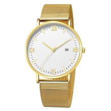 Load image into Gallery viewer, Ultra-Thin Stainless Steel Mesh Mens Watch B