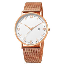 Load image into Gallery viewer, Ultra-Thin Stainless Steel Mesh Mens Watch E