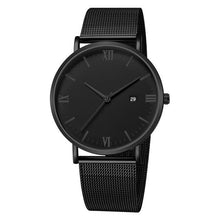 Load image into Gallery viewer, Ultra-Thin Stainless Steel Mesh Mens Watch J