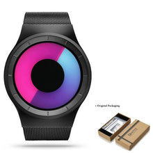 Load image into Gallery viewer, Unisex Futuristic Button-Less Slim Steel Watch H